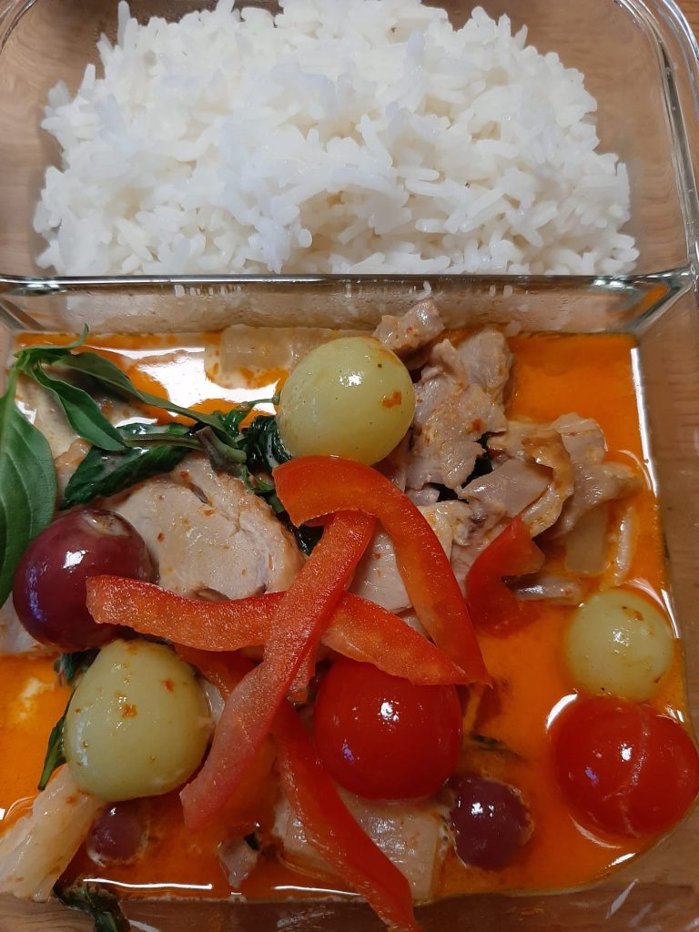 Canard Curry Rouge
